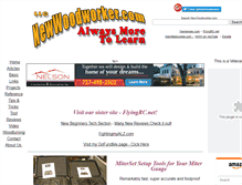 Tablet Screenshot of newwoodworker.com